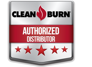 A logo for Clean Burn's Authorized Distributor Network